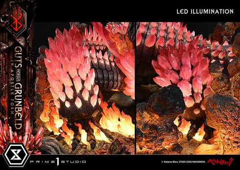 『ベルセルク』アルティメットジオラママスターライン ガッツ VS グルンベルド(使徒形態)