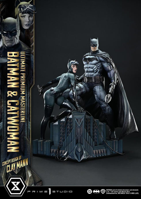 『バットマン(コミック)』アルティメットプレミアムマスターライン バットマン&キャットウーマン(Concept Design by CLAY MANN)