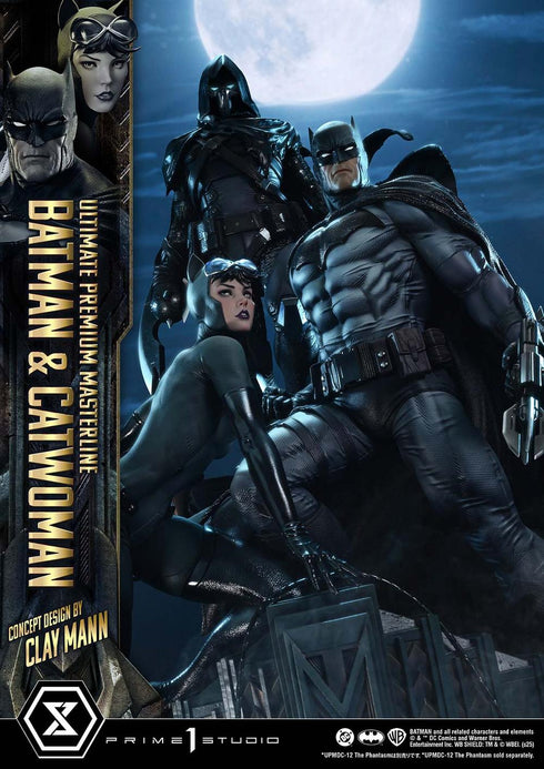 『バットマン(コミック)』アルティメットプレミアムマスターライン バットマン&キャットウーマン(Concept Design by CLAY MANN)