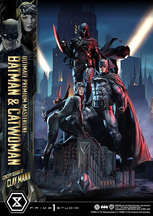 『バットマン(コミック)』アルティメットプレミアムマスターライン バットマン&キャットウーマン(Concept Design by CLAY MANN)