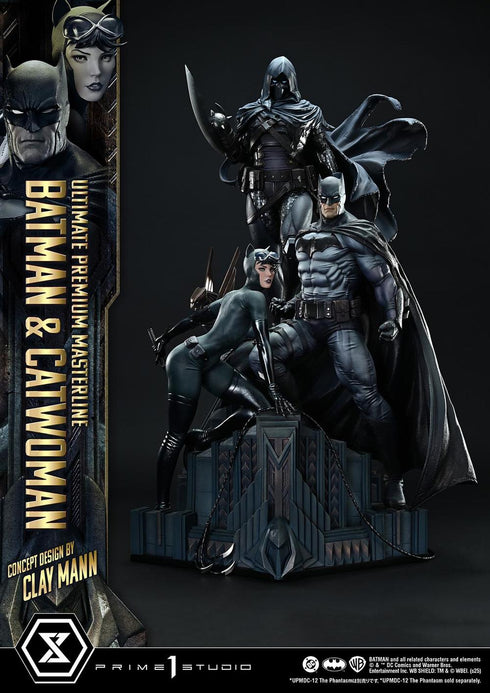 『バットマン(コミック)』アルティメットプレミアムマスターライン バットマン&キャットウーマン(Concept Design by CLAY MANN)