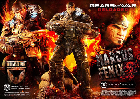 『Gears of War: Reloaded』リアルエリートマスターライン マーカス・フェニックス アルティメット版