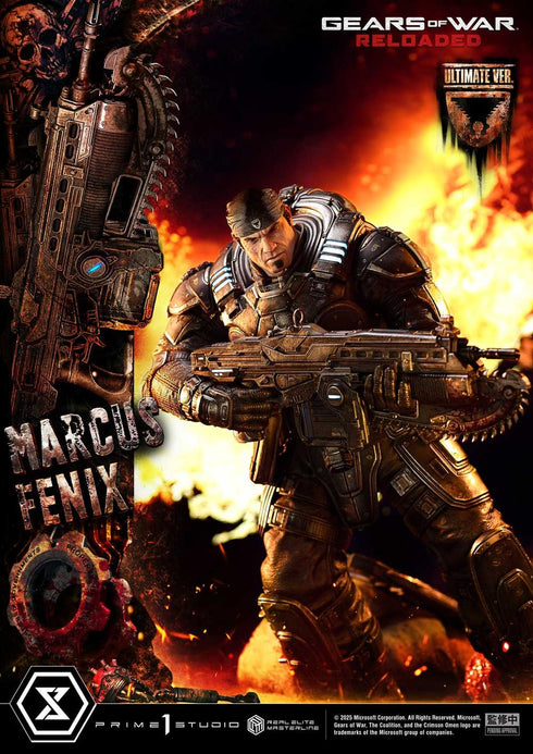 『Gears of War: Reloaded』リアルエリートマスターライン マーカス・フェニックス アルティメット版