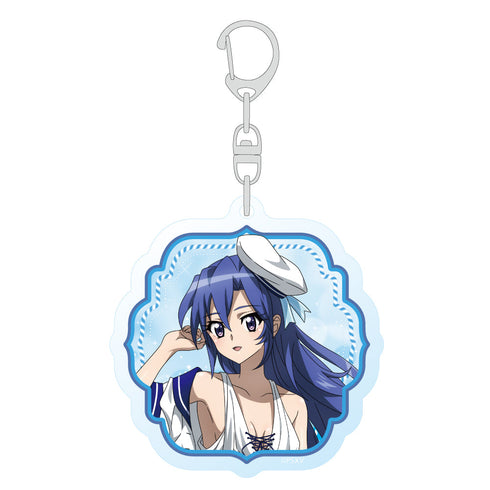 『戦姫絶唱シンフォギアXV』描き下ろしアクリルキーホルダー(翼/マリンセーラー水着)