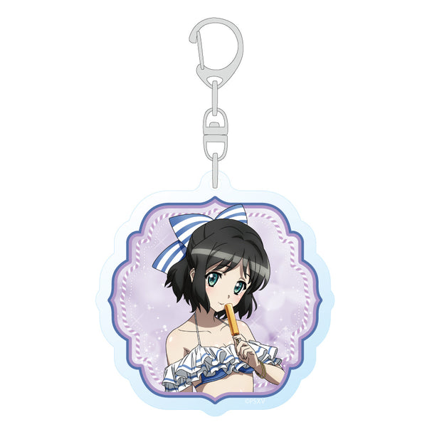 『戦姫絶唱シンフォギアXV』描き下ろしアクリルキーホルダー(未来/マリンセーラー水着)