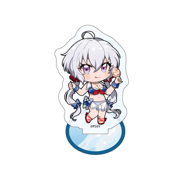 『戦姫絶唱シンフォギアXV』アクリルメモスタンド(クリス/マリンセーラー水着)