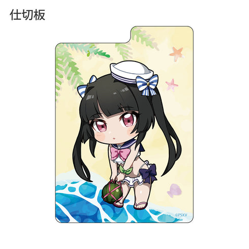 『戦姫絶唱シンフォギアXV』描き下ろしデッキケース(調/マリンセーラー水着)