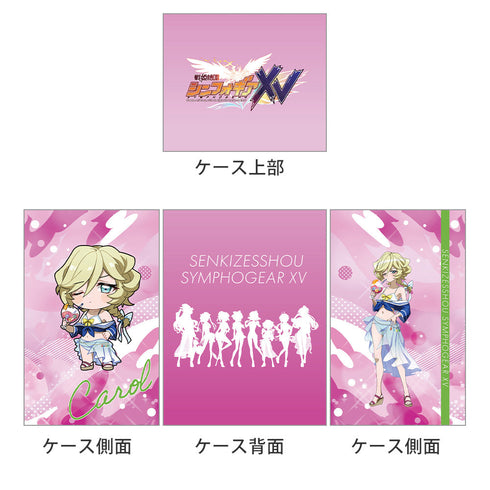 『戦姫絶唱シンフォギアXV』描き下ろしデッキケース(キャロル/マリンセーラー水着)