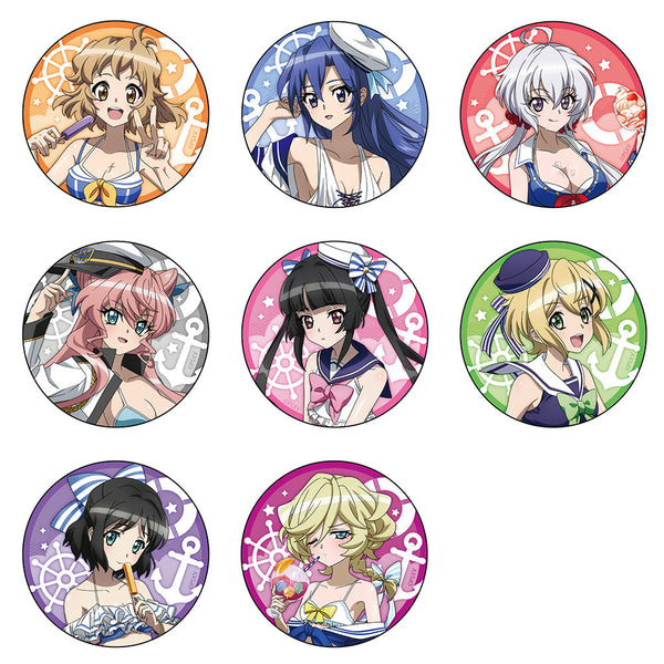 『戦姫絶唱シンフォギアXV』描き下ろしトレーディング缶バッジ(マリンセーラー水着)【BOX】