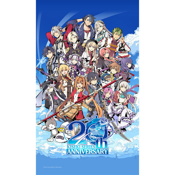 『日本ファルコム』ブランケット(英雄伝説 軌跡シリーズ/KISEKI 20TH ANNIVERSARY)
