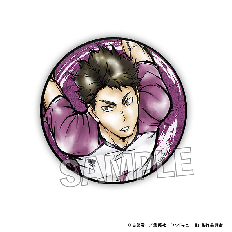 ハイキュー!!』激闘!! ギラギラ缶バッジ 牛島若利【202501再販