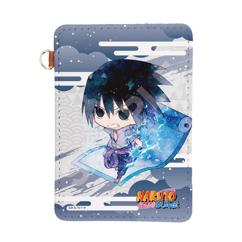 『NARUTO -ナルト- 疾風伝』レザーパスケース 02 うちはサスケ