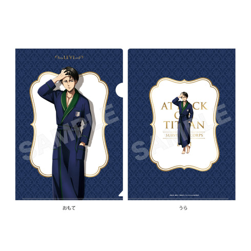 『進撃の巨人』クリアファイル 04 リヴァイ(ガウン)