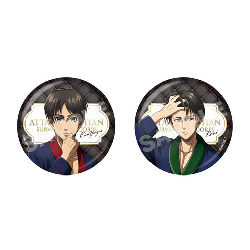 『進撃の巨人』ルームウェアver. 缶バッジ /01 BOXA(全6種)【202602再販】