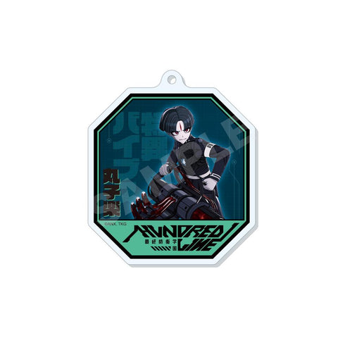 『HUNDRED LINE -最終防衛学園-』アクリルキーホルダー /07 丸子楽