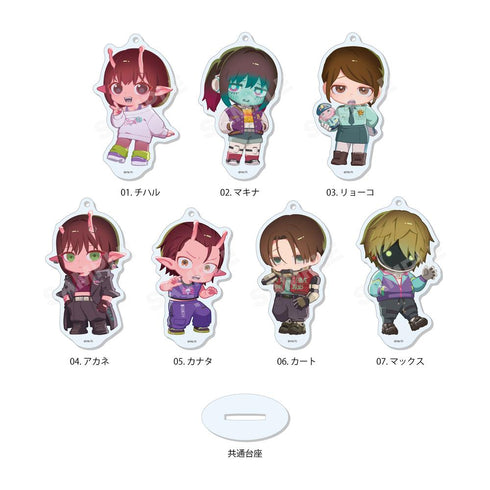 『銀河特急 ミルキー☆サブウェイ』まるっとスタンドキーホルダー 01【BOX】