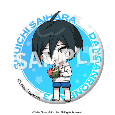 『ニューダンガンロンパV3 みんなのコロシアイ新学期』57mm缶バッジ illust.たま【BOX】【202511再販】