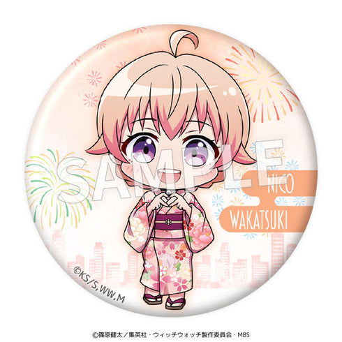 『ウィッチウォッチ』57mm缶バッジ ミニキャラ【BOX】