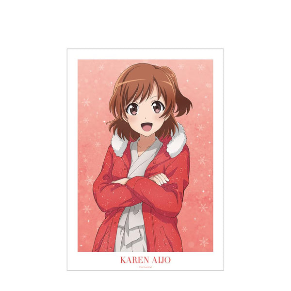 『少女☆歌劇 レヴュースタァライト』アニメ放送5周年記念 描き下ろし 愛城 華恋 SNOW QUEENver. A3マット加工ポスター【202601再販】