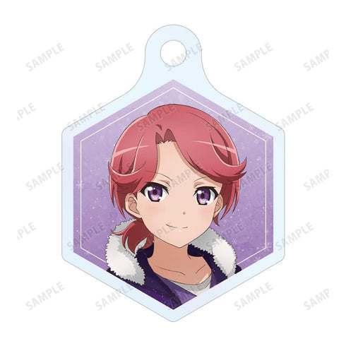 『少女☆歌劇 レヴュースタァライト』アニメ放送5周年記念 描き下ろし 石動 双葉 SNOW QUEENver. 2連ワイヤーアクリルキーホルダー【202601再販】
