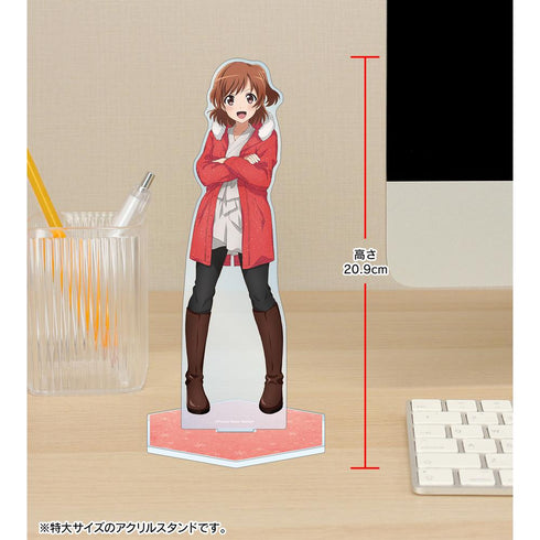 『少女☆歌劇 レヴュースタァライト』アニメ放送5周年記念 描き下ろし 愛城 華恋 SNOW QUEENver. 特大アクリルスタンド【202601再販】