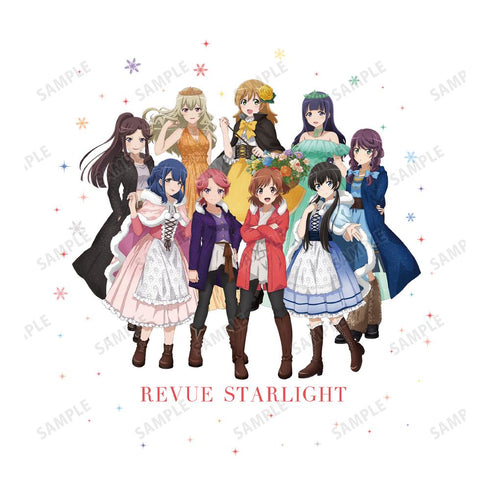 『少女☆歌劇 レヴュースタァライト』アニメ放送5周年記念 描き下ろし 集合 SNOW QUEENver. Tシャツメンズ【202601再販】