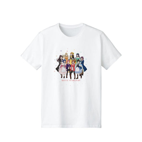 『少女☆歌劇 レヴュースタァライト』アニメ放送5周年記念 描き下ろし 集合 SNOW QUEENver. Tシャツレディース【202601再販】