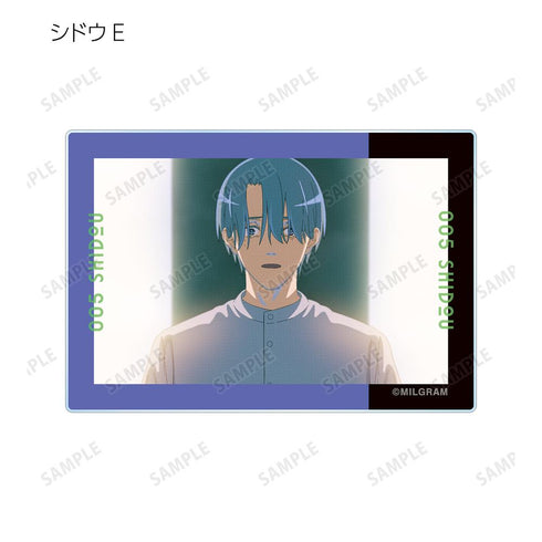 『MILGRAM -ミルグラム-』トレーディング MV アクリルカード シドウ『トリアージ』(単位/BOX)【202601再販】