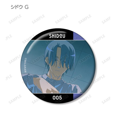 『MILGRAM -ミルグラム-』トレーディング MV 缶バッジ シドウ『トリアージ』(単位/BOX)【202601再販】