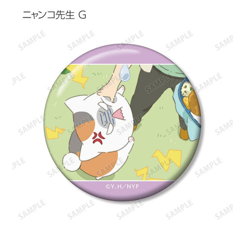 『夏目友人帳』描き下ろしイラスト ニャンコ先生の1日ver. トレーディング缶バッジ(単位/BOX)【202602再販】