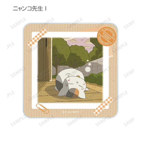 『夏目友人帳』描き下ろしイラスト ニャンコ先生の1日ver. トレーディング アクリルコースター(単位/BOX)【202602再販】