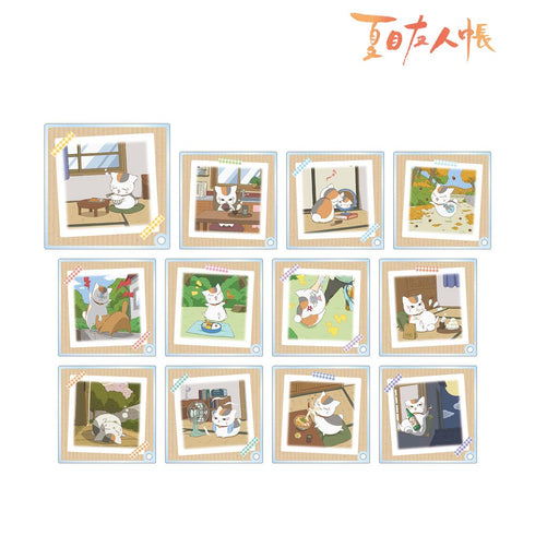 『夏目友人帳』描き下ろしイラスト ニャンコ先生の1日ver. トレーディングアクリルスタンドパネル(単位/BOX)【202602再販】