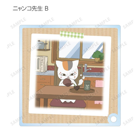 『夏目友人帳』描き下ろしイラスト ニャンコ先生の1日ver. トレーディングアクリルスタンドパネル(単位/BOX)【202602再販】