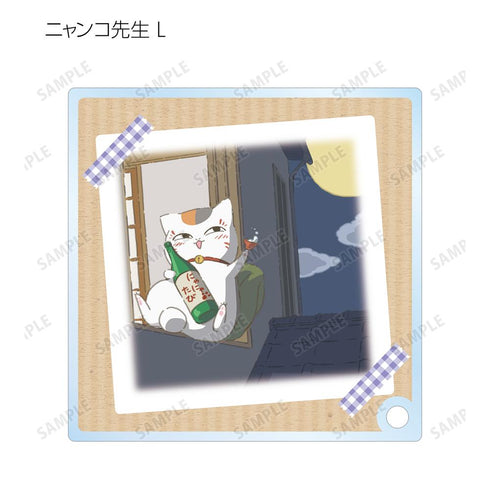 『夏目友人帳』描き下ろしイラスト ニャンコ先生の1日ver. トレーディングアクリルスタンドパネル(単位/BOX)【202602再販】