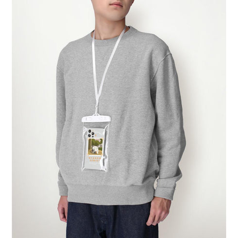 『夏目友人帳』描き下ろしイラスト 16時のニャンコ先生 ニャンコ先生の1日ver. 防水マルチケース【202602再販】