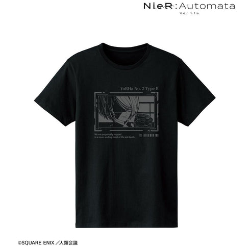『NieR:Automata Ver1.1a』2B リフレクタープリントTシャツメンズ【202602再販】