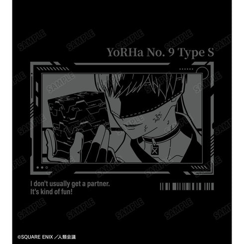 『NieR:Automata Ver1.1a』9S リフレクタープリントTシャツレディース【202602再販】