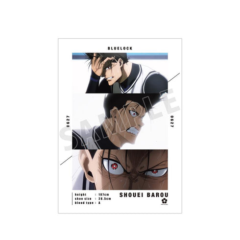 『ブルーロック』馬狼 照英 場面写A3マット加工ポスター【202601再販】