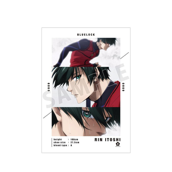 『ブルーロック』糸師 凛 場面写A3マット加工ポスター【202601再販】