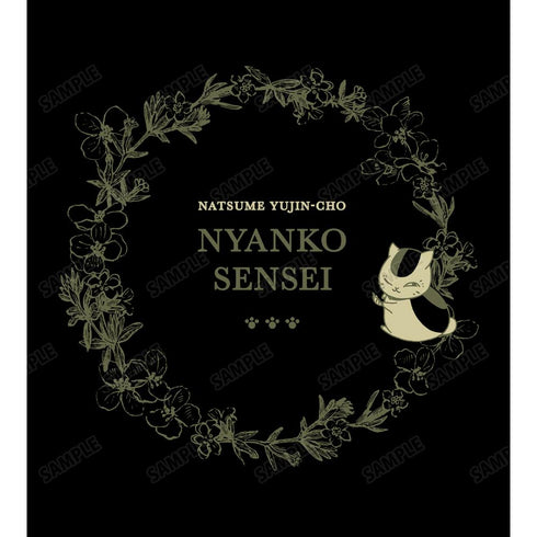 『夏目友人帳』ニャンコ先生 BIGジップトートバッグ 黒【202602再販】