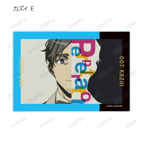 『MILGRAM -ミルグラム-』トレーディング MV アクリルカード カズイ『Cat』(単位/BOX)【202601再販】