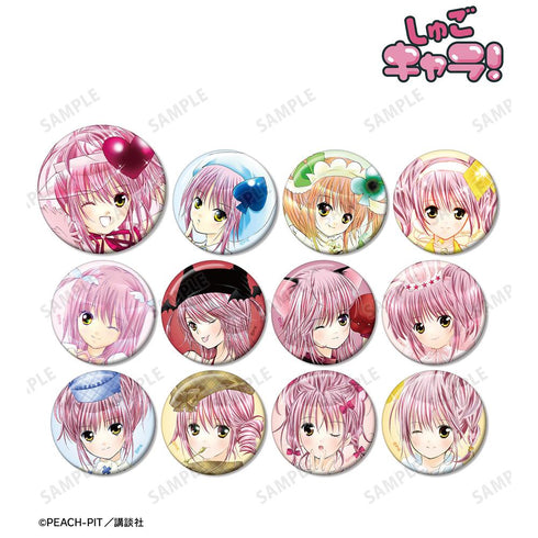 『しゅごキャラ!』トレーディングカラーイラスト缶バッジ(単位/BOX)【202601再販】