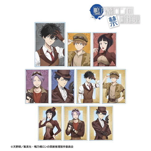 『鴨乃橋ロンの禁断推理』描き下ろし スチームパンクver. トレーディングアクリルカード(単位/BOX)【202601再販】