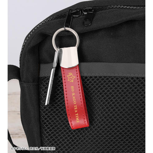 『けいおん!』放課後ティータイム キーリング付き合皮キーホルダー【202602再販】