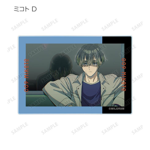 『MILGRAM -ミルグラム-』トレーディング MV アクリルカード ミコト『ダブル』(単位/BOX)【202601再販】
