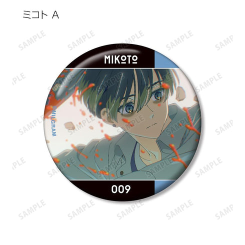 『MILGRAM -ミルグラム-』トレーディング MV 缶バッジ ミコト『ダブル』(単位/BOX)【202601再販】
