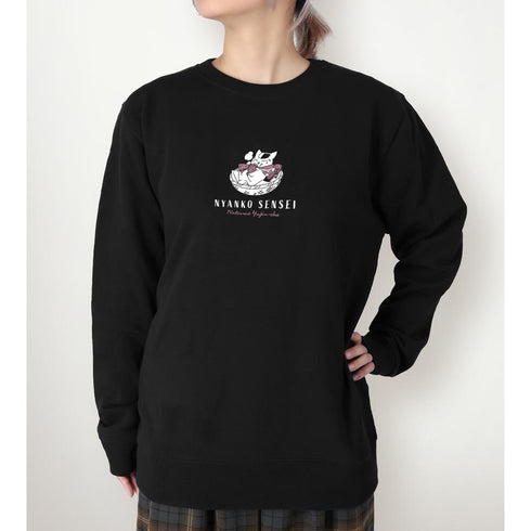 『夏目友人帳』描き下ろし ニャンコ先生 焼き芋ver. トレーナーメンズ【202602再販】