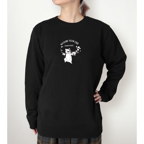 『夏目友人帳』描き下ろし ニャンコ先生 シャボン玉ver. トレーナーレディース【202602再販】