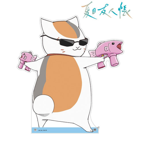 『夏目友人帳』描き下ろし ニャンコ先生 シャボン玉ver. 超特大アクリルパネル【202602再販】