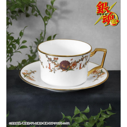 『銀魂』ノリタケコラボ 神威 カップ&ソーサー